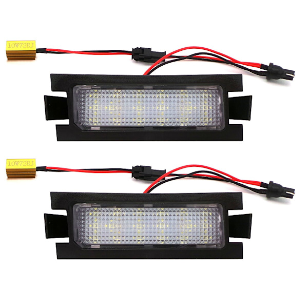 Hyundai, Kia LED rekisterikilven valot 550lm, 2kpl