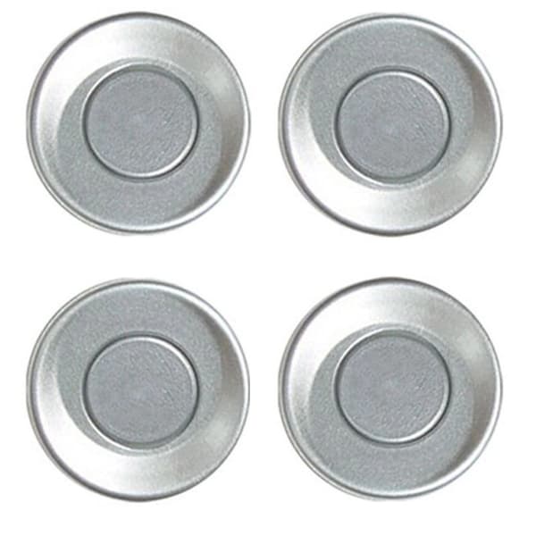4 parkeringssensorer, summer, 12V kontrollpanel - kit Silver