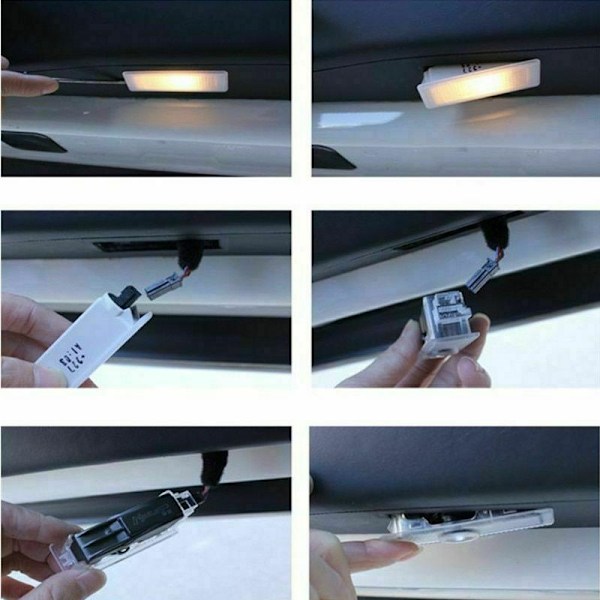 Mercedes LED-ovivalaisin 2 kpl