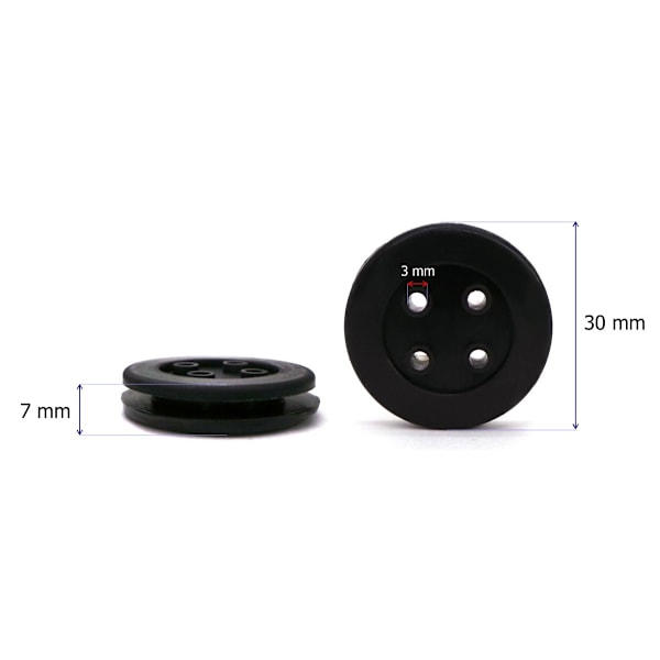 2 kpl LED-lampun korkki, mini B