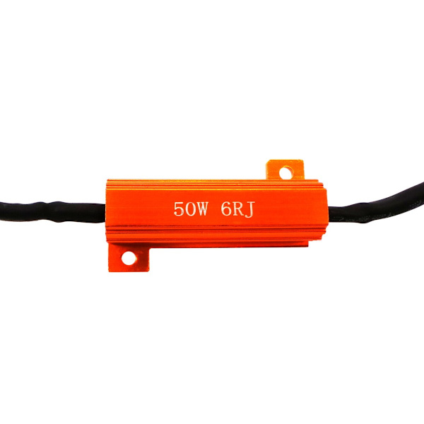 2 kpl HB4, 9006 vastus - CAN-virheen dekooderi 50W 6 Ohm 12V