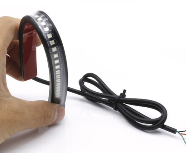 TAKAVALOT FLEX LED pysäytys, sijainti, suunta moottoripyörä