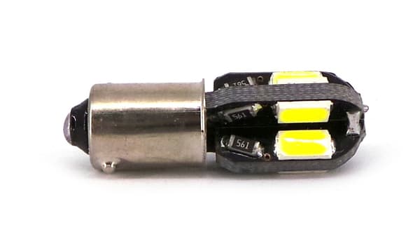 5 kpl LED-lamppu BA9S T4W 12V 320lm CANBUS