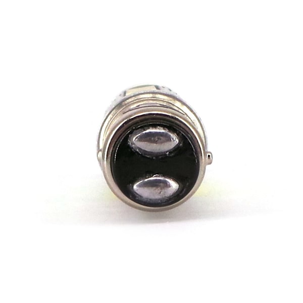 2kpl P21/5W LED BAY15D 12-18V 1000lm CANBUS polttimo ilman napaisuutta valkoinen