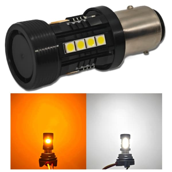 2 kpl P21/5W LED-lamppu 1157 12V vikavapaa, kaksi väriä