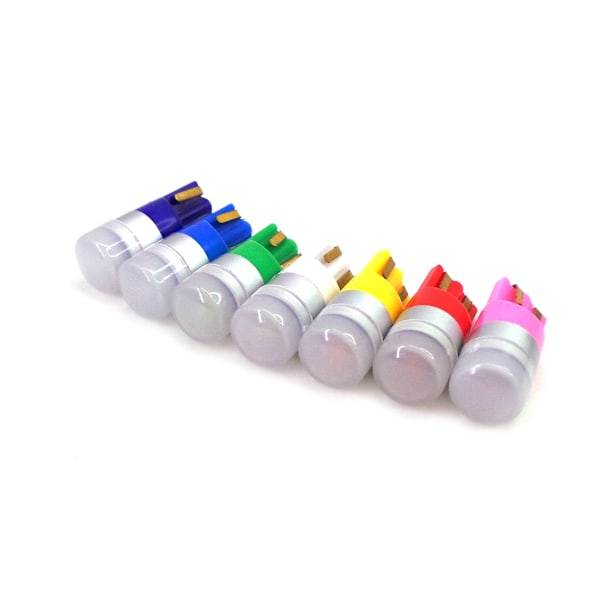 6 kpl LED-lamppu T10, W5W 12V CANBUS 190lm Valkoinen