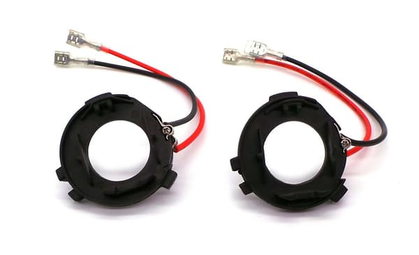 2 st Adapter för LED H7-lampor, VW GOLF, Scirocco, Jetta, Touran, Sharon M-114B