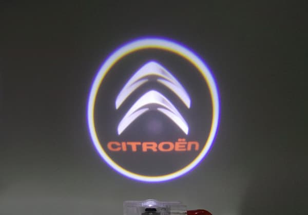 Citroen LED dörrlogoprojektor set 2 st