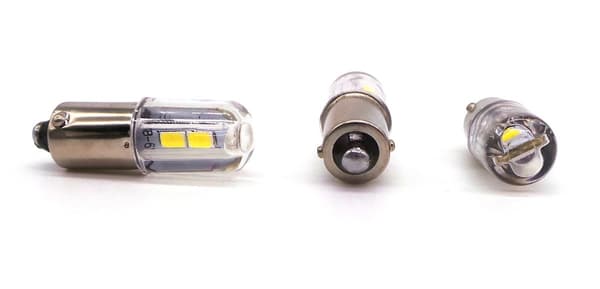 6 kpl LED-lamppu BA9S 12V CANBUS 350lm