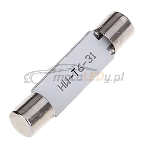 5 kpl LED-lamppu TY-T6 12V 60lm CANBUS 28mm