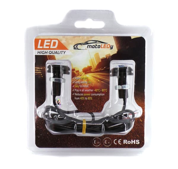 2 st röda LED 120lm