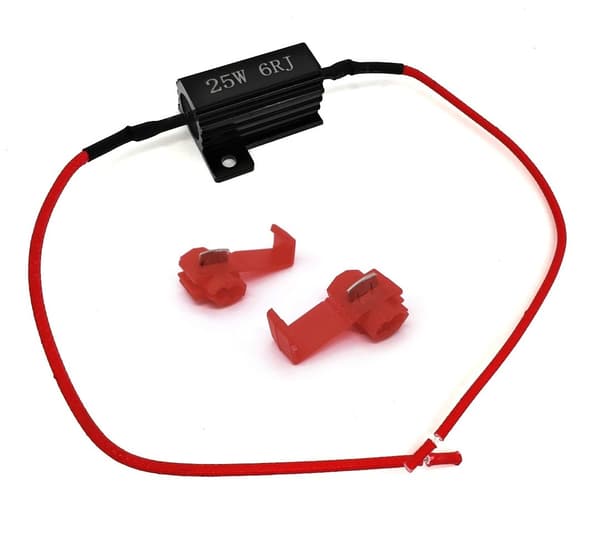 2 kpl CAN-virheen dekooderivastus 25W 6 Ohm 12V