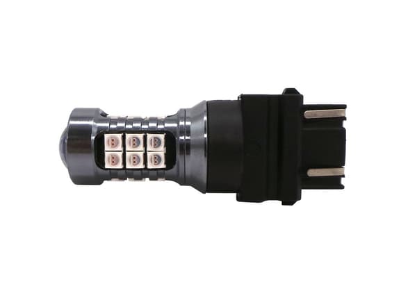 2kpl P27/7W LED-lamppu 3157 12V CANBUS 1400lm punainen