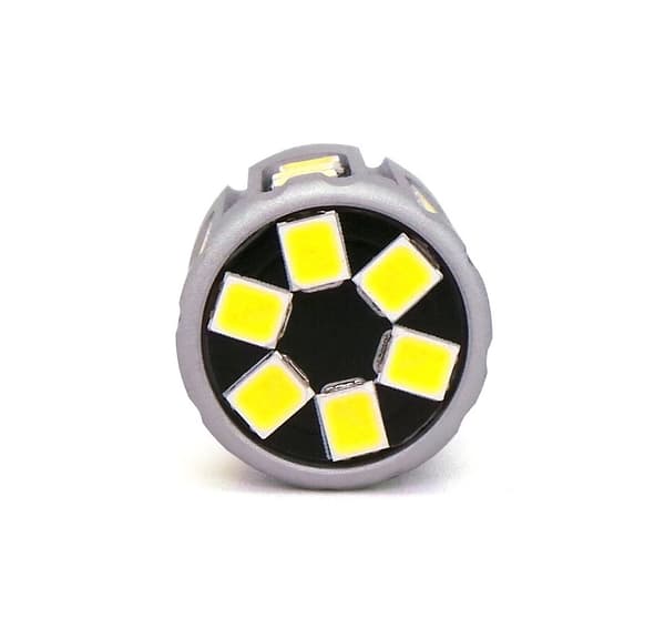 2 kpl LED-lamppu W16W 12-24V 100% CAN valkoinen vahva, ei vikaa