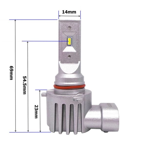 HiR 1 9V-30V CANBUS CSP LED-lampset Ny