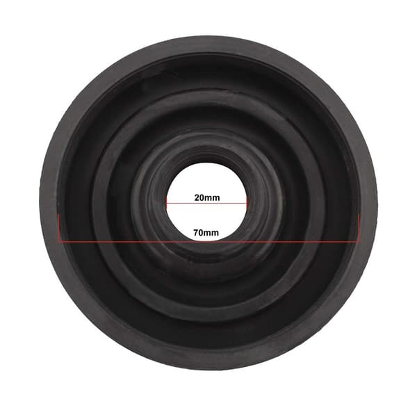 2 kpl Korkki, LED-valaisin, HiD 70mm reiällä