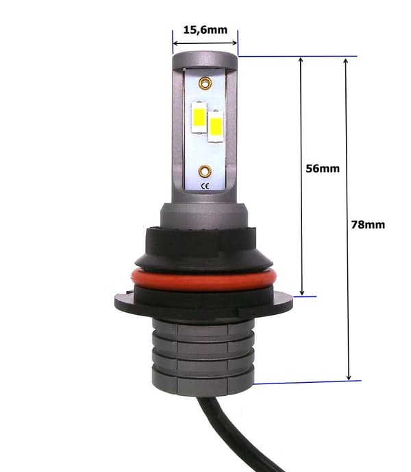 HB1, 9004 9V-32V CANBUS CSP LED-lamppusarja