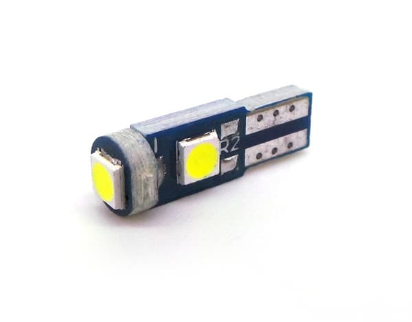10 kpl T5 LED-lamppu W1.2W 12V 100lm