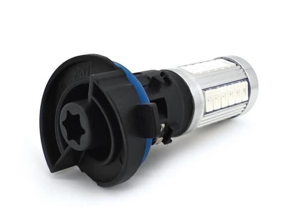 2 kpl HP24W LED-lamppu 12-24V CANBUS lävistävä punainen diffuusori