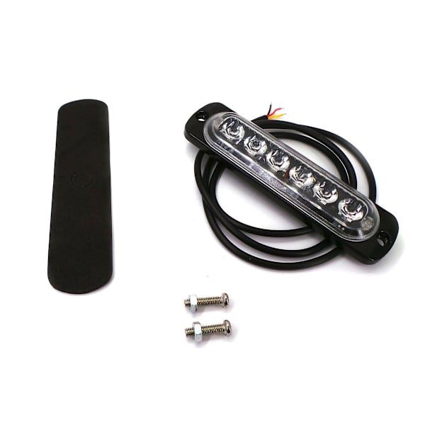 Sumuvalo 6 LED 12V-18V, punainen