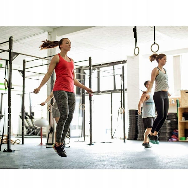 HOPPREP I STÅL MED KULLAGER CROSSFIT-ANPASSNING