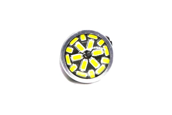 2 st LED-lampor 3157, P27/7W 12-24V CANBUS 1500lm vit lins