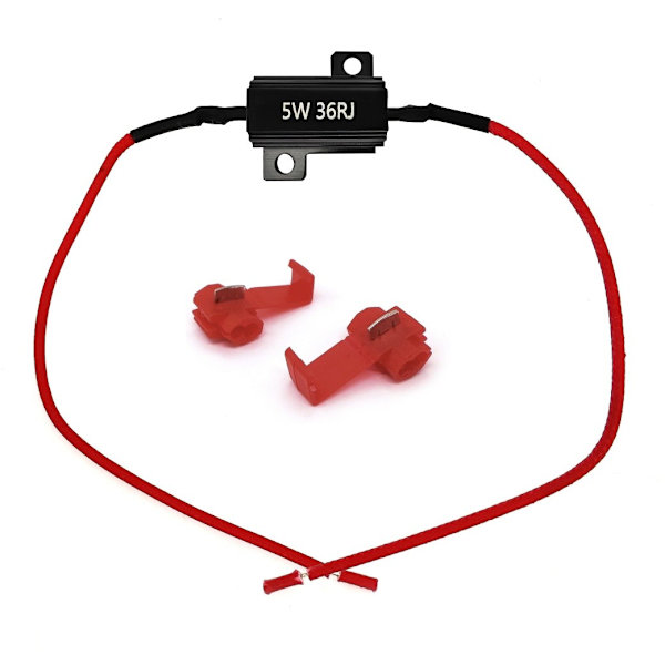 2 kpl Resistori - CAN-virheiden dekooderi 5W 36 Ohm 12V-asennossa