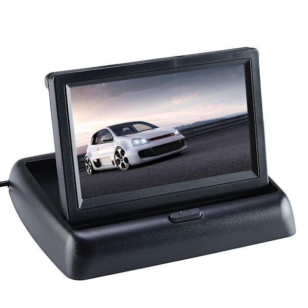 Monitor, backkamera display vikbar 12V