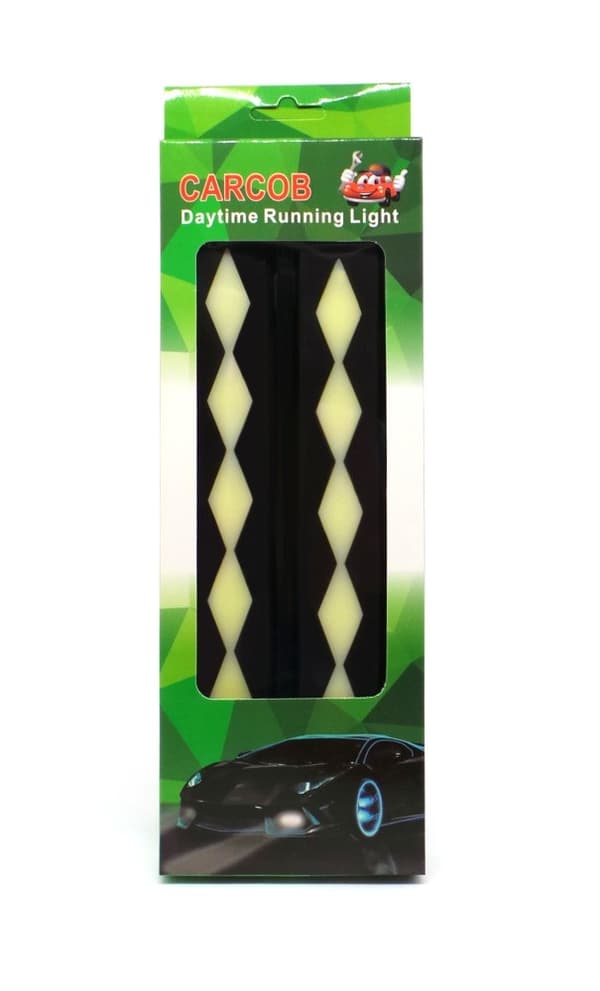 2 stycken flexibla dagsljus DRL COB LED 25W Ny