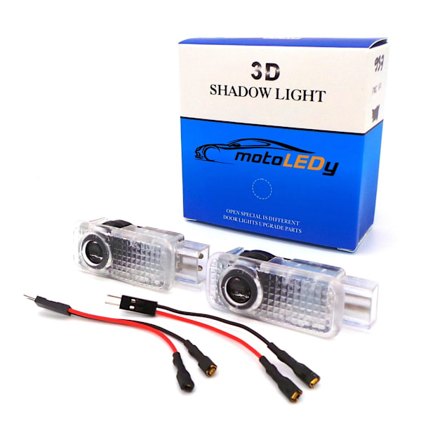 VW LED dörrlogoprojektor set 2 st