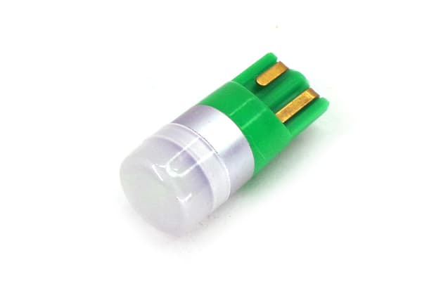 6 kpl LED-lamppu T10, W5W 12V CANBUS 190lm Vihreä