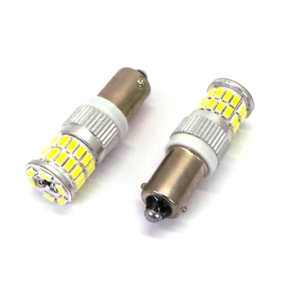 2 kpl LED-lamppu BA9S 12-24V CANBUS valkoinen vahva