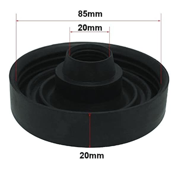2 kpl Korkki, LED-lamppu, HiD 85mm reiällä