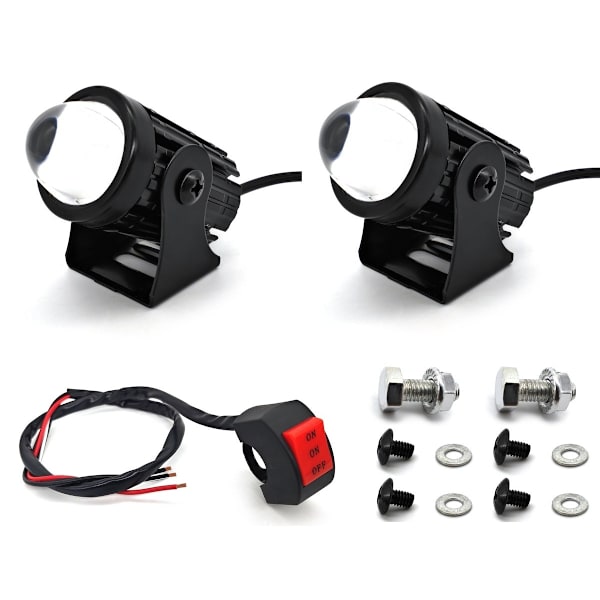 laser LED etuvalot moottoripyörä, skootteri, mönkijä, ATV 2 kpl