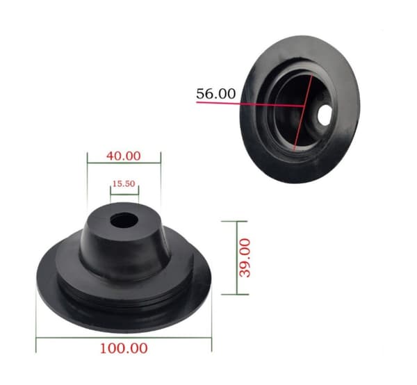 2 kpl Kansi, LED-valaisimen suojus, HiD A