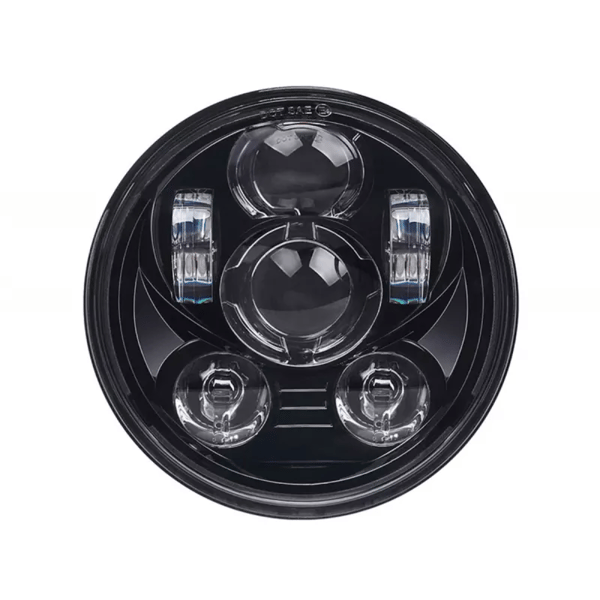 Framlampa 5.75\" Full LED 1st 12V Harley-Davidson, Honda