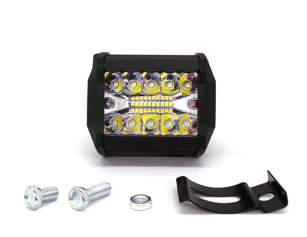 2 st SMD LED arbetsbelysning 12-24V IP67 3500lm vit stark