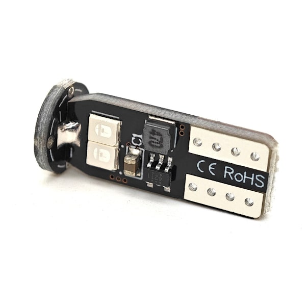 10 kpl LED-lamppu T10 12V-18V 4W CANBUS 400lm Sininen