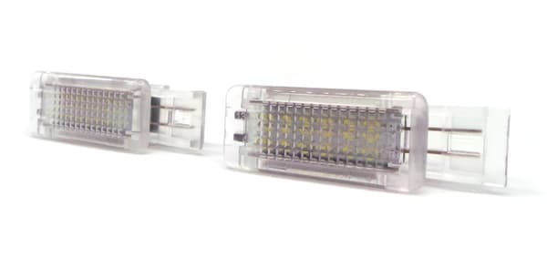 Mercedes dörrbelysning LED-lampor 2x450lm, 2 st, 2 st