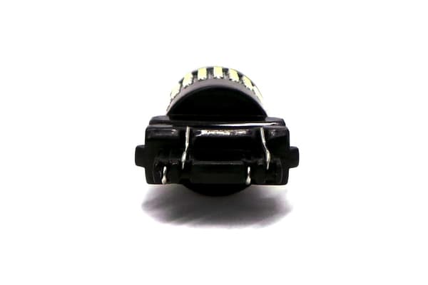 2 st LED-lampor 3157, P27/7W 12-24V CANBUS 2100lm vit lins