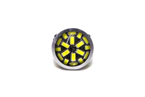2 st LED-lampor 3157, P27/7W 12-24V CANBUS 2100lm vit lins
