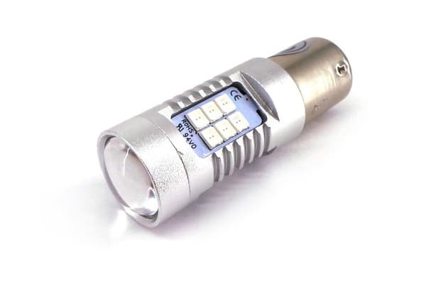 2 kpl LED-lamppu BAW15S 12-24V CANBUS punainen 2000lm