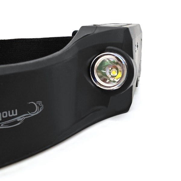 Otsalamppu - COB + LED, liiketunnistin, tehokas akku 2x 8h toiminta, 400lm