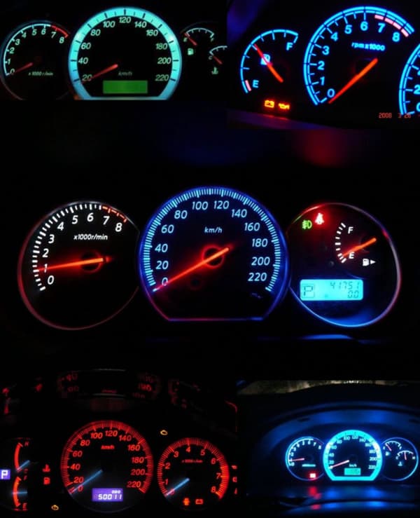 10 kpl T5 LED-lamppu W1.2W 12V 100lm