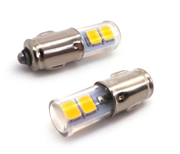 4 st LED-lampor BA7S 12V 250lm varmvit