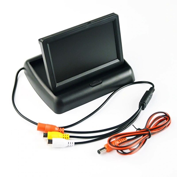 Monitor, backkamera display vikbar 12V