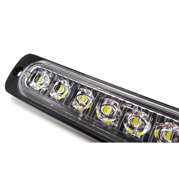 1kpl takavalaisin 12 LED voimakas 12V-24V 18 toimintatilaa 18 toimintatilaa Valkoinen