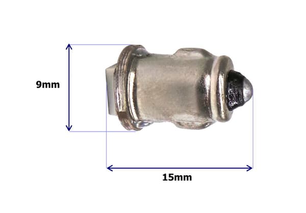 6 kpl LED-lamppu BA7S 6V 40lm valkoinen