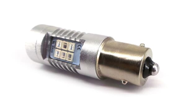 2 kpl LED-lamppu BAW15S 12-24V CANBUS punainen 2000lm