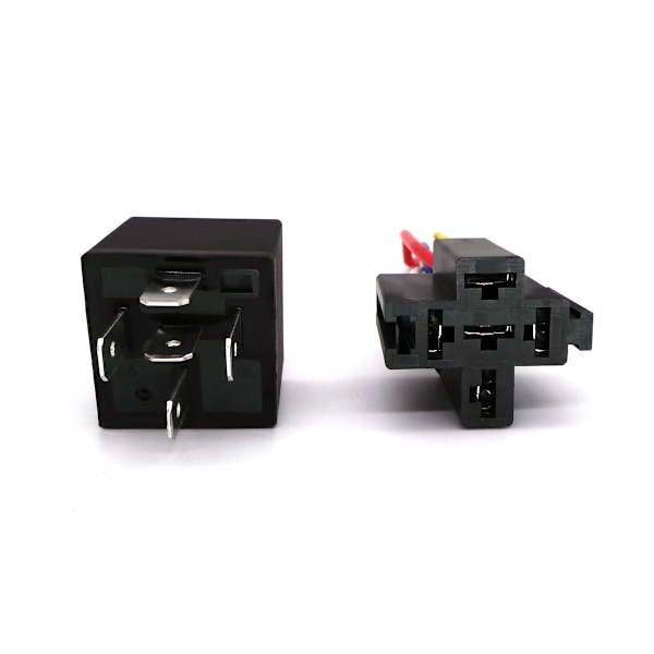 2 st Relä Universal 5-polig 12V 40A